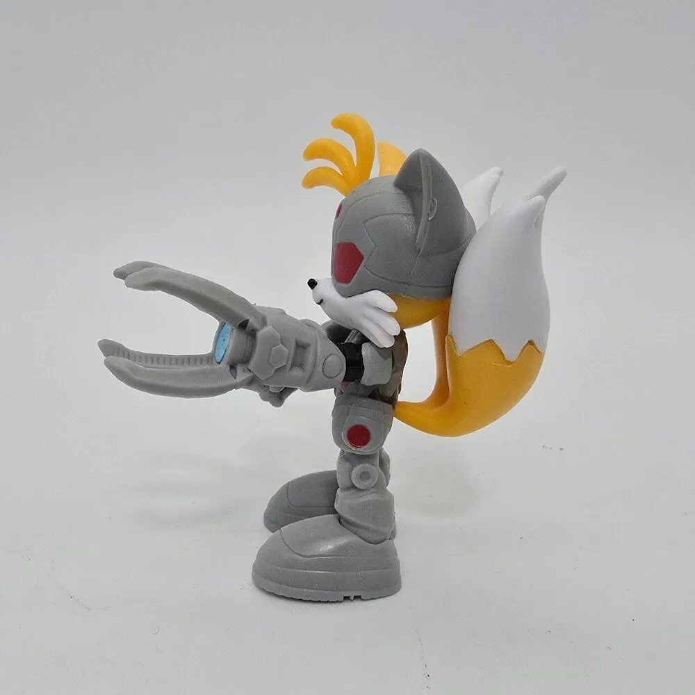 Jakks Pacific DC Comics X Sonic the Hedgehog 2.5” Tails Cyborg Mini McMcFarlane